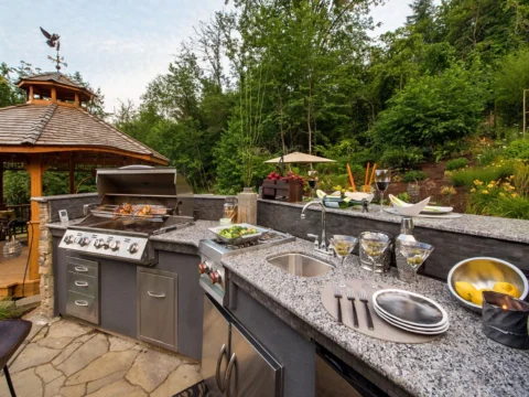 Transforming Outdoor Spaces Natural Stone Ideas for Outdoor Kitchens