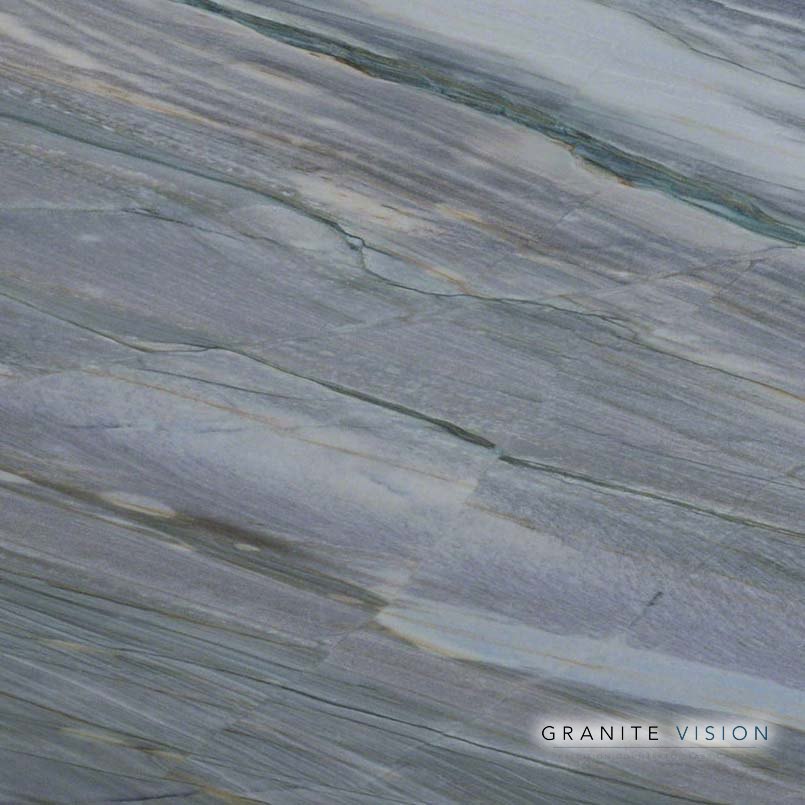 Azul Imperiale Quartzite countertop slab