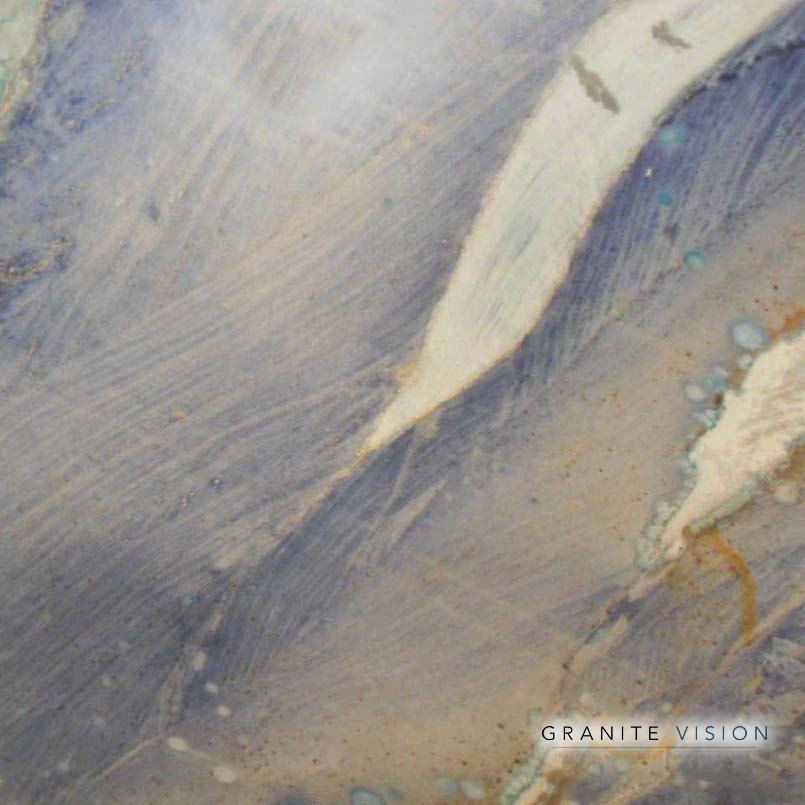 Azul Macaubas Quartzite countertop slab