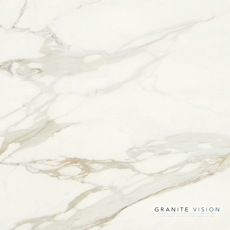 Calacatta Prici Porcelain countertop slab