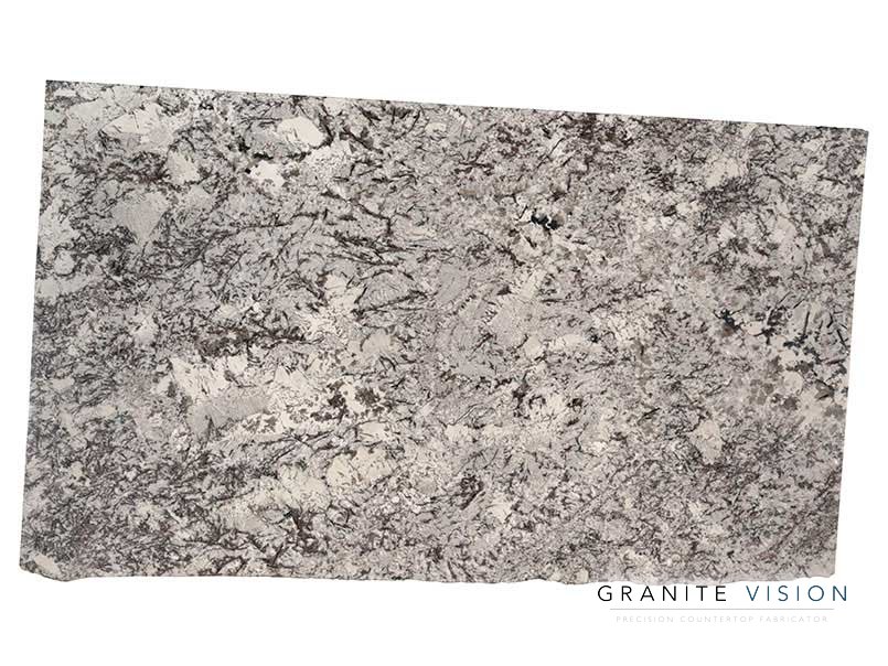 Delicatus White Granite full slab