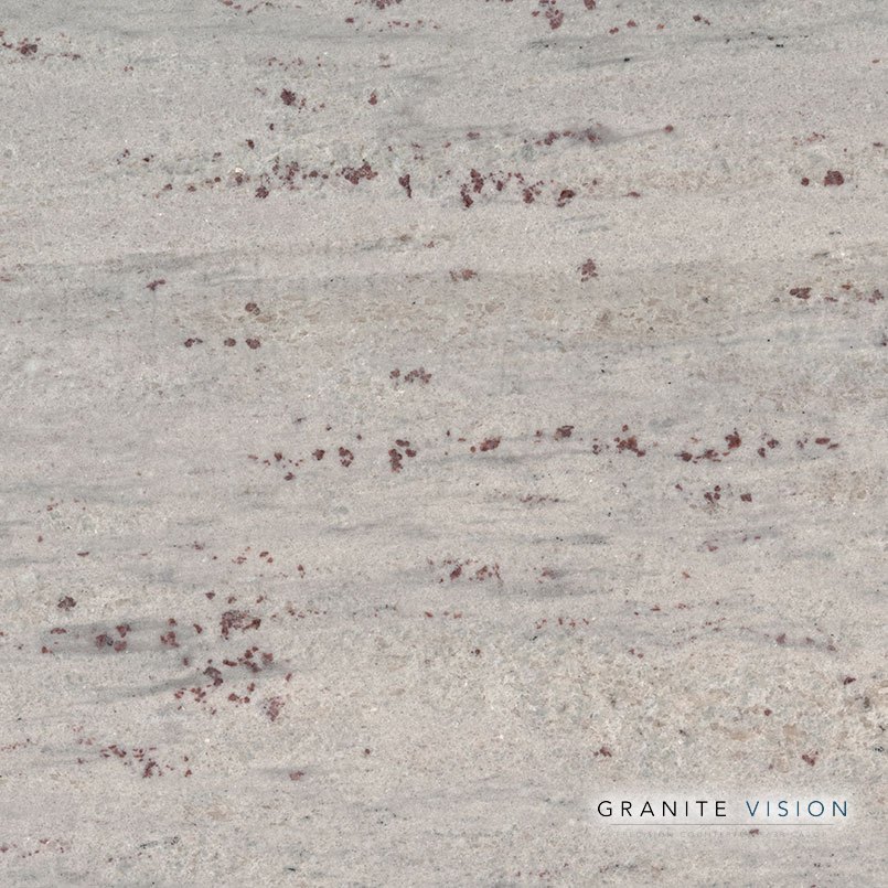 River White Granite countertop slab