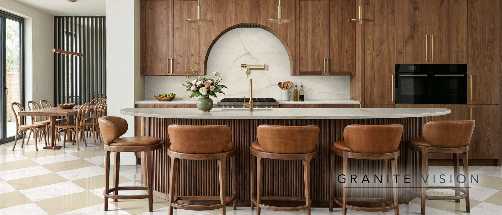 SoliTaj Quartz in a kitchen