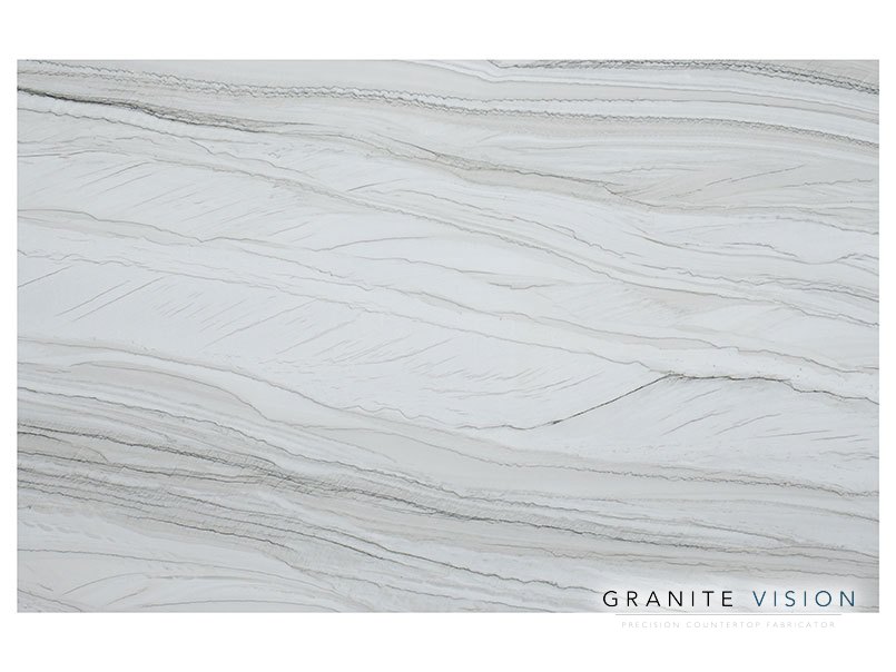 White Macaubas Quartzite full slab